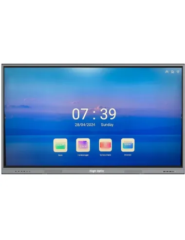 Écran Interactif TACTEASY 86" Android 13 - 3840 × 2160 - 20 points de contact