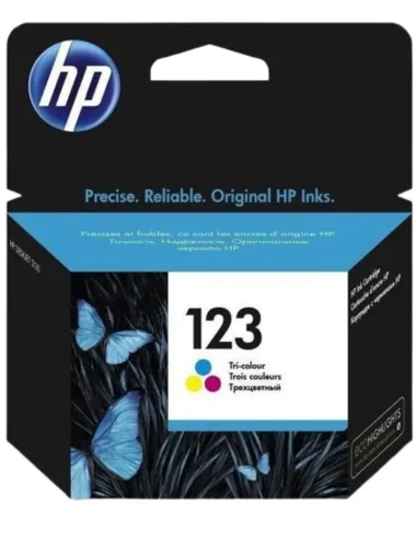 HP 123 trois couleurs - Cartouche d'encre HP d'origine