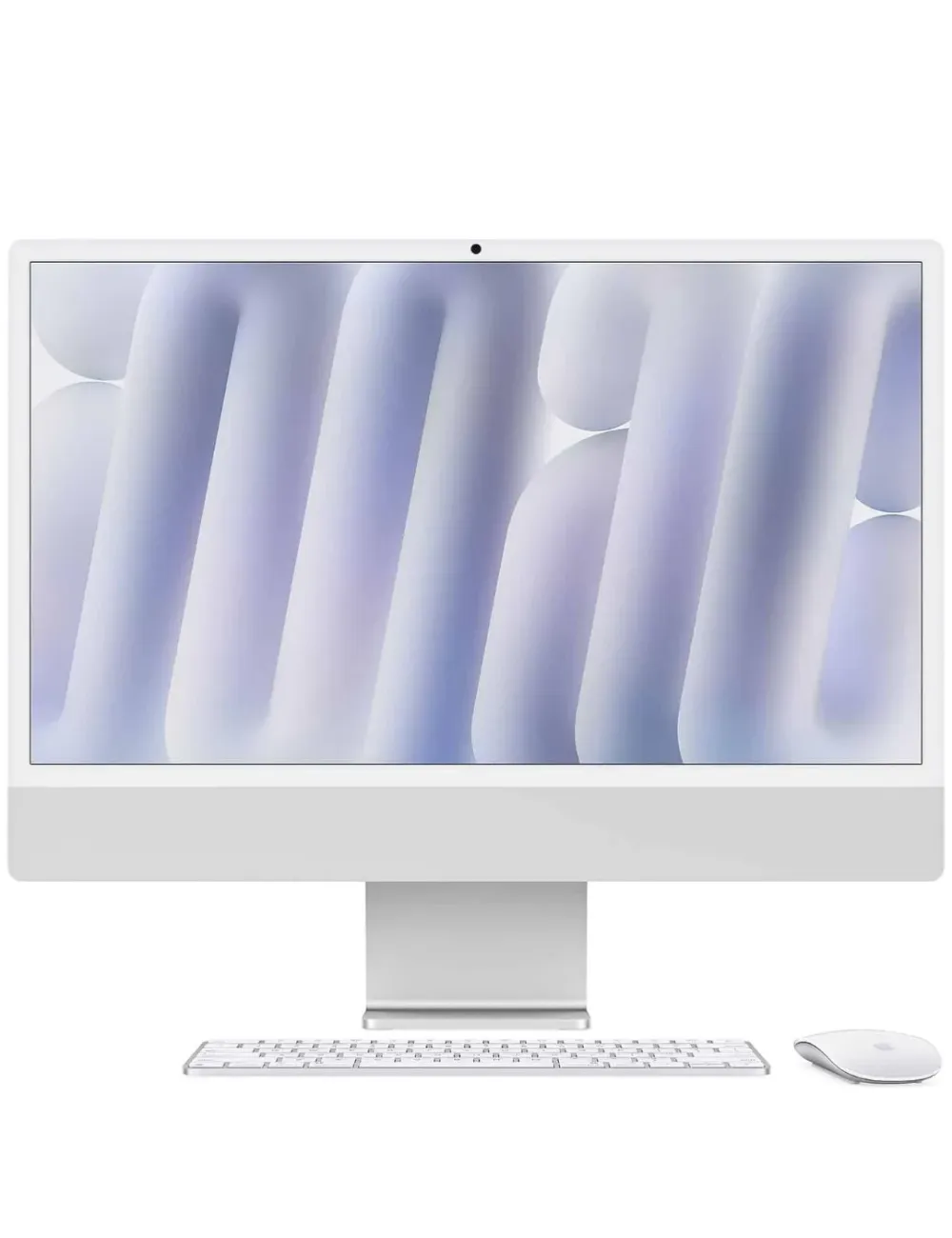 Apple iMac 24" Retina 4.5K – M4 Chip (8-core CPU – 8-core GPU – 16GB RAM – 256GB SSD – Silver)