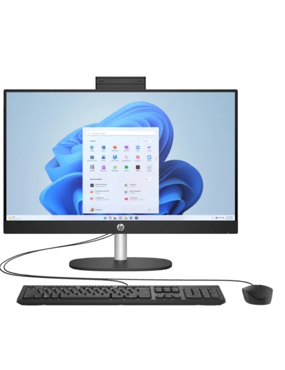 Ordinateur Tout-en-un HP 24 AIO – i5-1335U – 8 Go RAM – 512 Go SSD – Windows 11 Home – Écran tactile – Jet Black