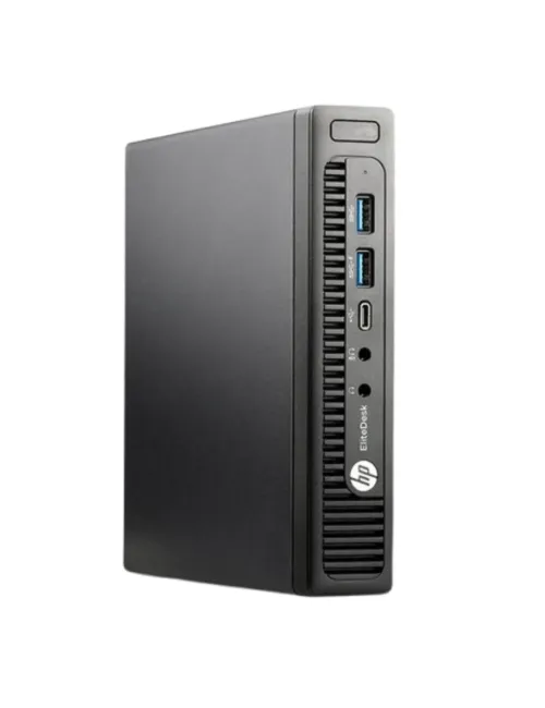 حاسوب مكتبي HP EliteDesk 800 G2 Mini – معالج Intel Core i5-6500T – ذاكرة 8 جيجا RAM – قرص 256 جيجا SSD – نظام Windows 10