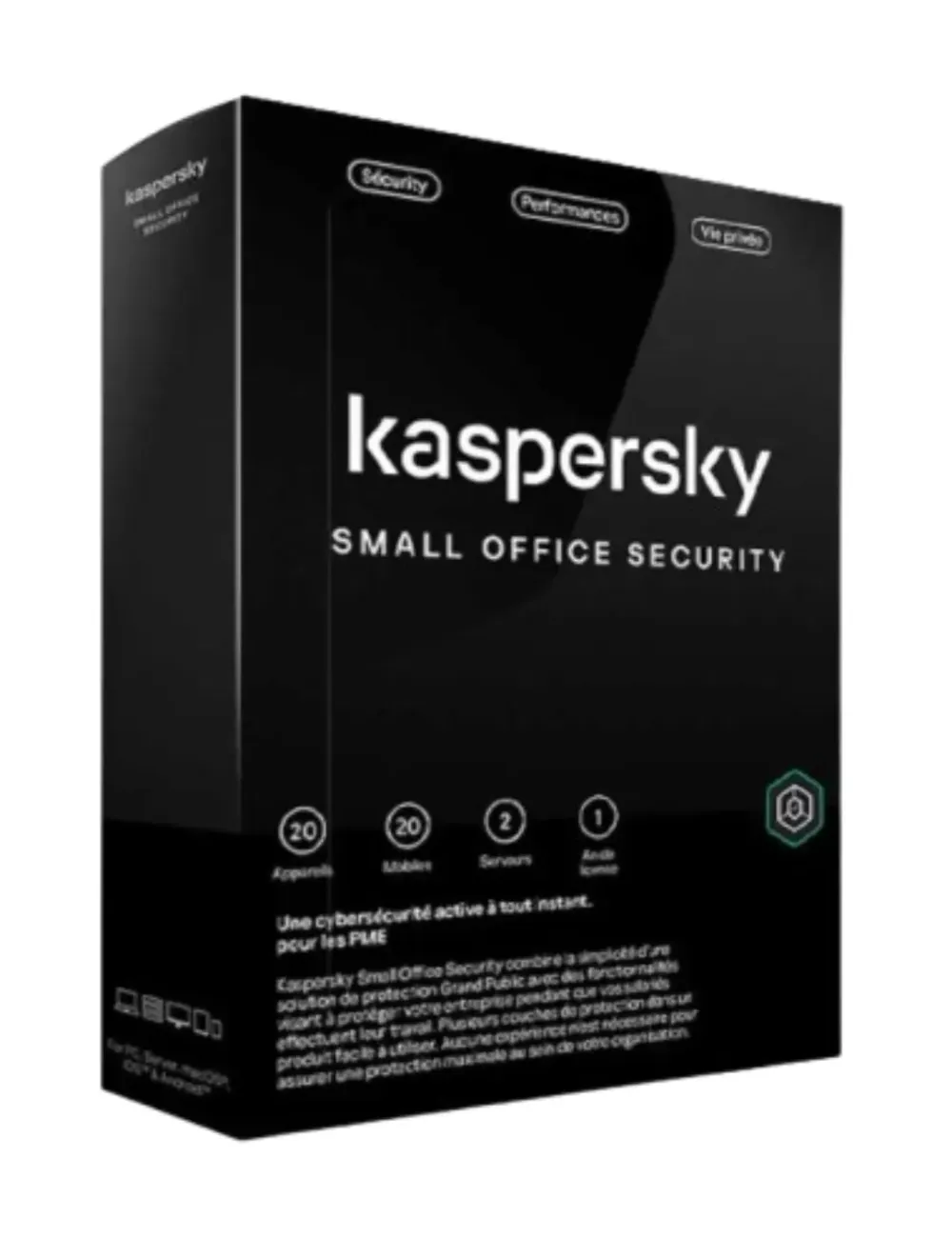 Kaspersky Small Office Security Software – 20 Devices + 2 Servers
