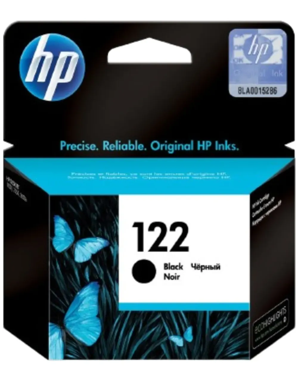 Cartouche d’encre noire originale HP 122 pour HP DeskJet 1000/1010/1012/1014/1050/1051/1055/1056 (Réf. CH561HE)