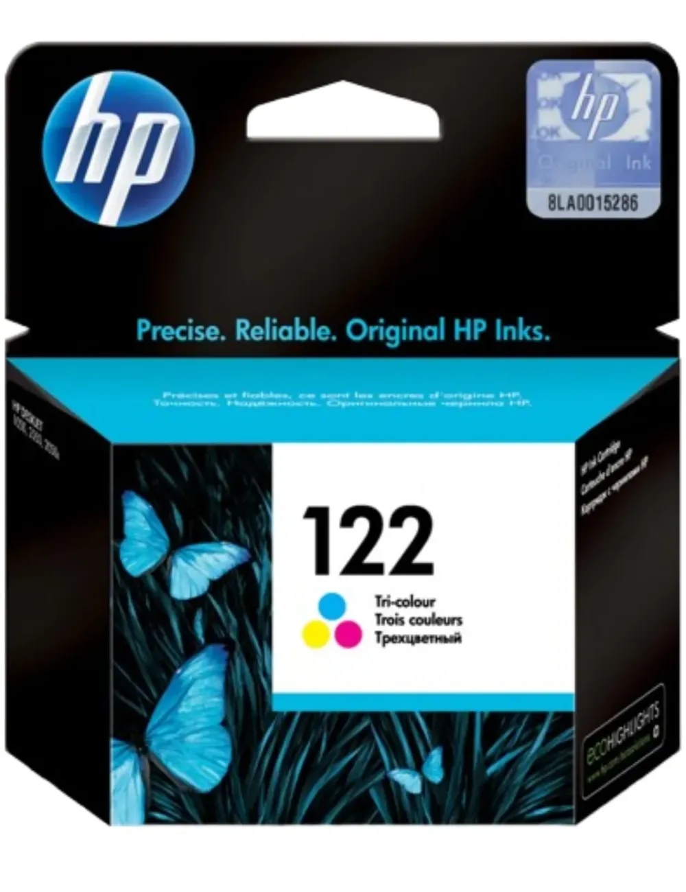 Cartouche d’encre couleur originale HP 122 pour HP DeskJet 1000/1010/1012/1014/1050/1051/1055/1056 (Réf. CH562HE)