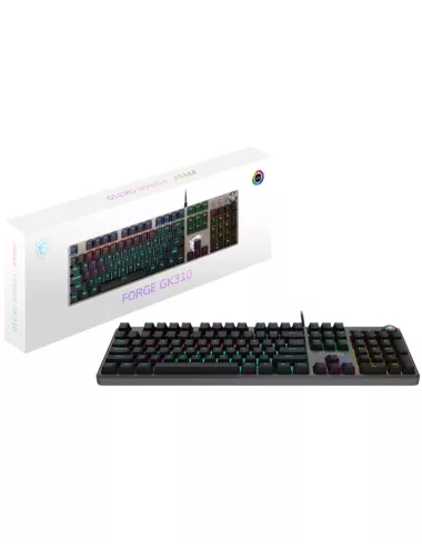 MSI FORGE GK310 RED Mechanical Keyboard