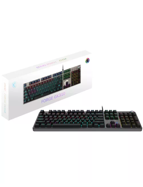 MSI FORGE GK310 RED Mechanical Keyboard