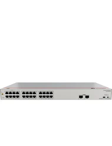 HUAWEI S110-24LP2SR Switch – 24×10/100/1000BASE-T ports – 2×GE SFP ports – PoE+ – AC power – Ref. 98012198