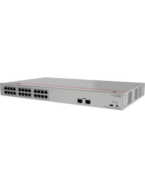 سويتش HUAWEI S110-24LP2SR – ‏24 منفذ جيجابت – ‏2 منفذ SFP – ‏PoE+ – طاقة AC – المرجع 98012198