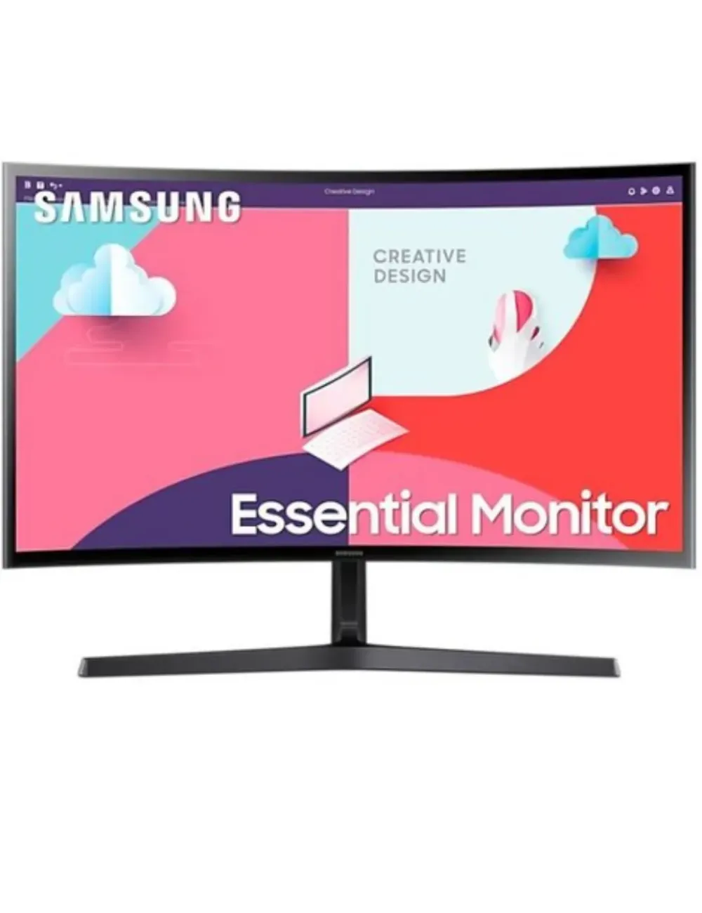 PC Monitor Samsung S Series 27″ Curved Series 3 – Ref. LS27C360EAMXZN