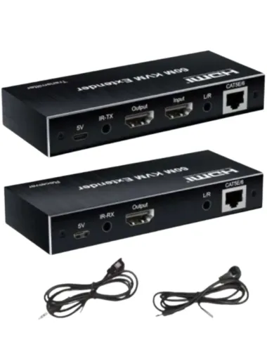 Gearmania KVM HDMI Extender – 60 m