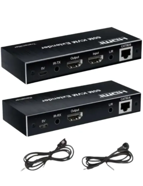 HDMI KVM Extender 60M – Remote Control Access