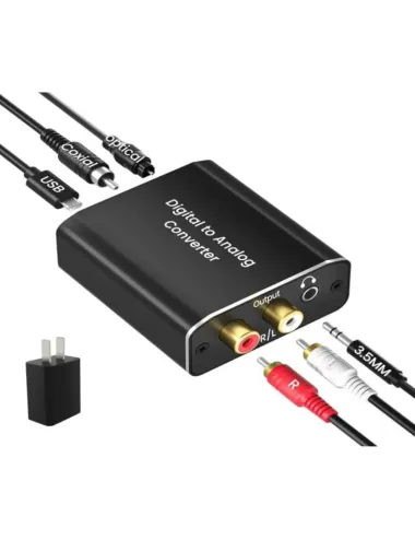 Gearmania Digital to Analog + Optical Converter