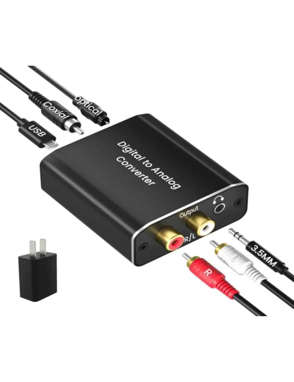 Gearmania Digital to Analog + Optical Converter