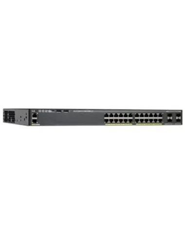 Switch Cisco Catalyst 2960-X 24 ports Gigabit PoE+ 370W, 4 x SFP 1G, LAN Base – Réf. WS-C2960X-24PS-L
