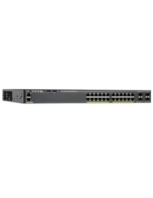 Switch Cisco Catalyst 2960-X 24 ports Gigabit PoE+ 370W, 4 x SFP 1G, LAN Base – Réf. WS-C2960X-24PS-L