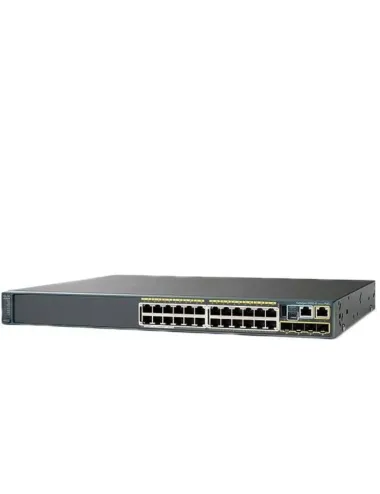 Switch Cisco Catalyst 2960-X 24 ports Gigabit PoE+ 370W, 4 x SFP 1G, LAN Base – Réf. WS-C2960X-24PS-L