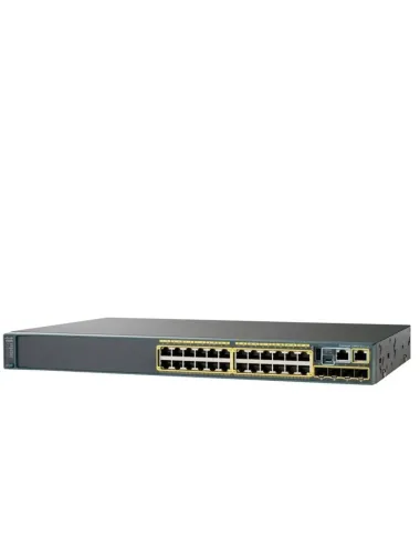 Switch Cisco Catalyst 2960-X 24-Port Gigabit PoE+ 370W, 2 x 10G SFP+, LAN Base – Ref. WS-C2960X-24PD-L