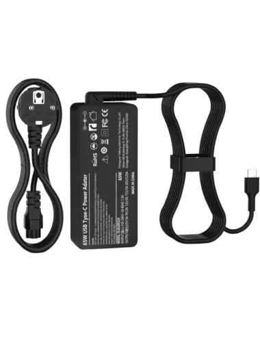 HP USB-C 65W Power Adapter – Ref. 1P3K6AA