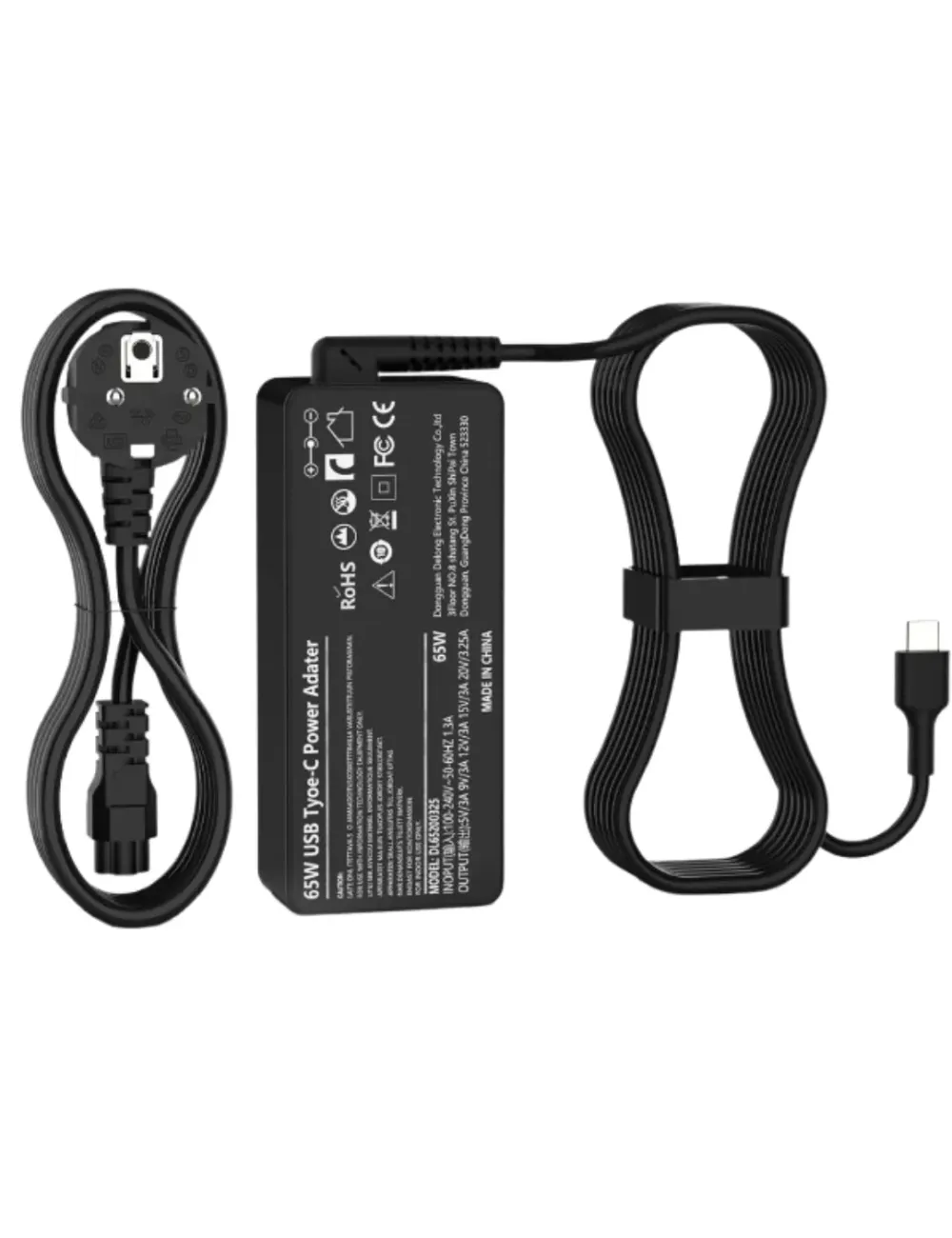 HP USB-C 65W Power Adapter – Ref. 1P3K6AA