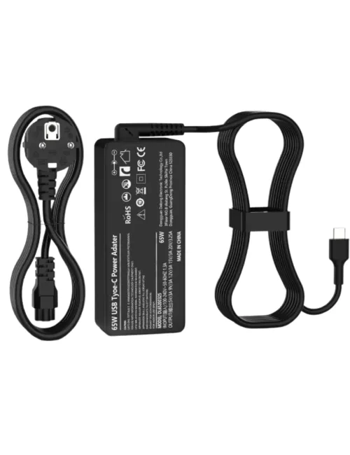 HP USB-C 65W Power Adapter – Ref. 1P3K6AA