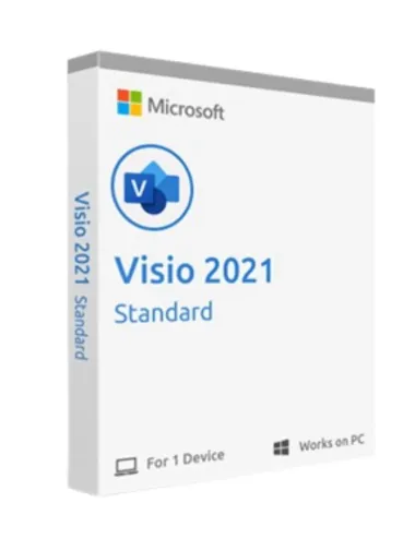 Microsoft 365 Visio Standard 2021 – Licence en volume
