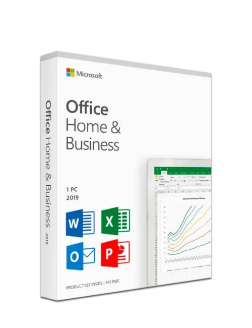 Microsoft Office Home and Business 2019 pour Mac – Licence en boîte (Retail Box)