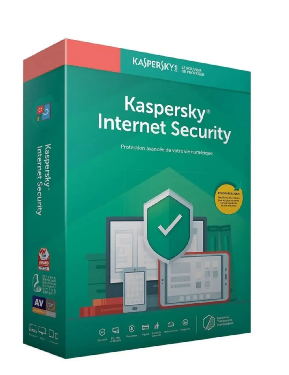 Antivirus Software Kaspersky Internet Security – 1 Device – 1 Year – Ref. KL19398BAFS-20FFPMAG