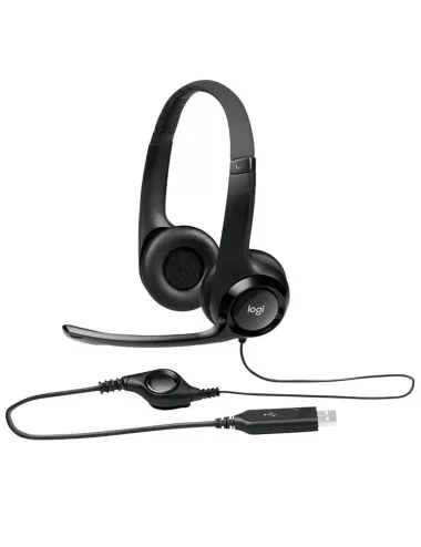 Logitech H390 USB headset with noise‑canceling mic