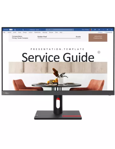 Lenovo S24i-30 23.8″ Monitor – Full HD – IPS Panel – HDMI & VGA