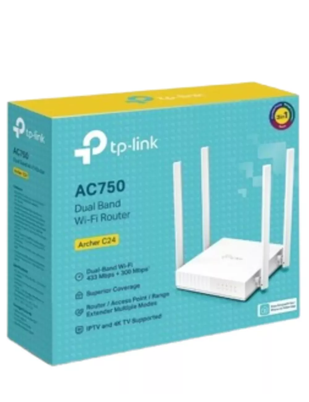 TP-Link Archer C24 – AC750 Dual-Band Wi-Fi Access Point – Repeater