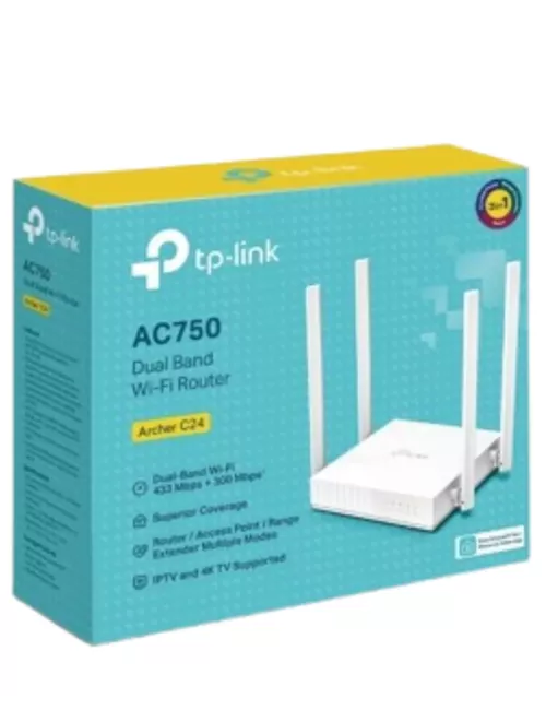 TP-Link Archer C24 – AC750 Dual-Band Wi-Fi Access Point – Repeater