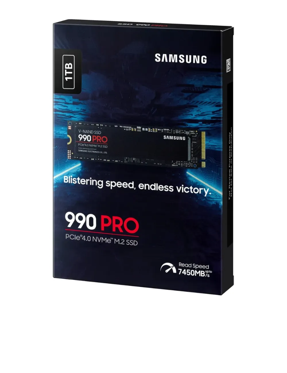 إس إس دي سامسونج 990 برو – PCIe 4.0 NVMe M.2 – 1 تيرابايت – MZ-V9P1T0BW