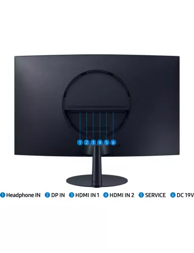 SAMSUNG Monitor S Series 27-Inch Curved Series 3 ( LS27C390EAUXEN )
