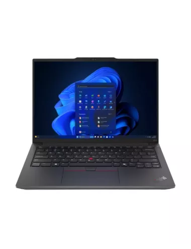 Lenovo E14, Ultra 7-155H processor, 14" WUXGA display, 16GB RAM, 512GB SSD, FreeDOS, Black