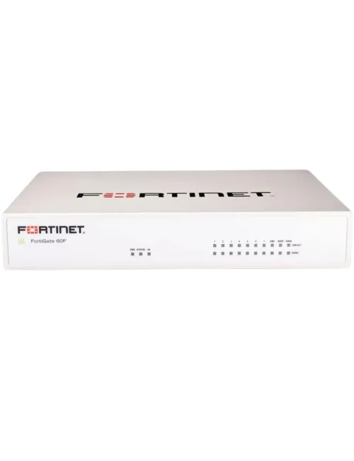 Fortinet FortiGate – Pare-feu Professionnel Modèle 60F avec Licence 1 an FortiCare Premium + FortiGuard UTP