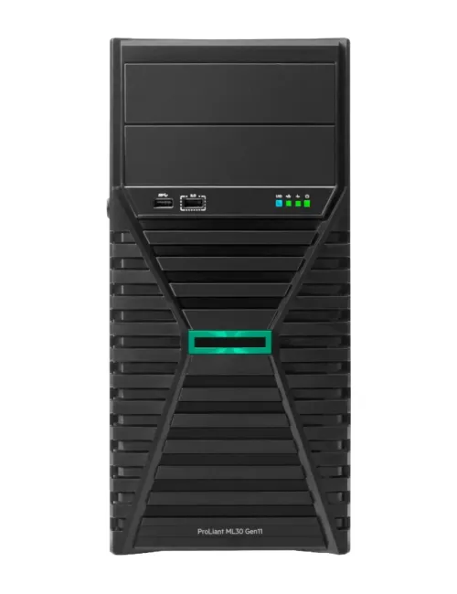 Serveur HPE ML30G11 TWR–Intel Xeon E-2434 4c 3,4GHz–16 Go RAM–RAID logiciel–12 mois–Réf. P65397-421