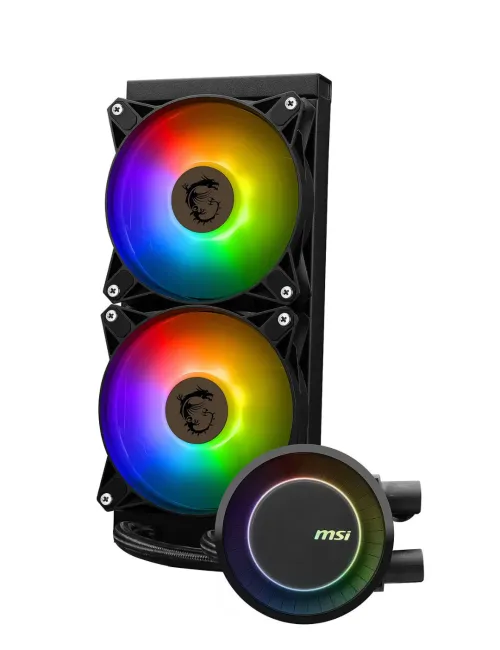 Cooler MSI MAG CORELIQUID E240 Black – Ref. 4711377115728