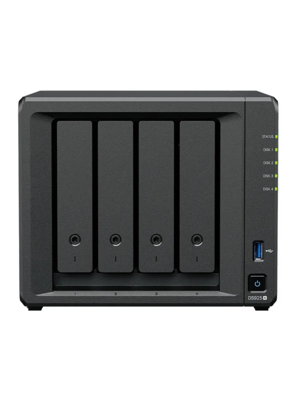 Serveur Synology DS925+ TWR – AMD V15000B 4 cœurs 2,2 GHz – 4 Go RAM – RAID Software – Réf. DS925+