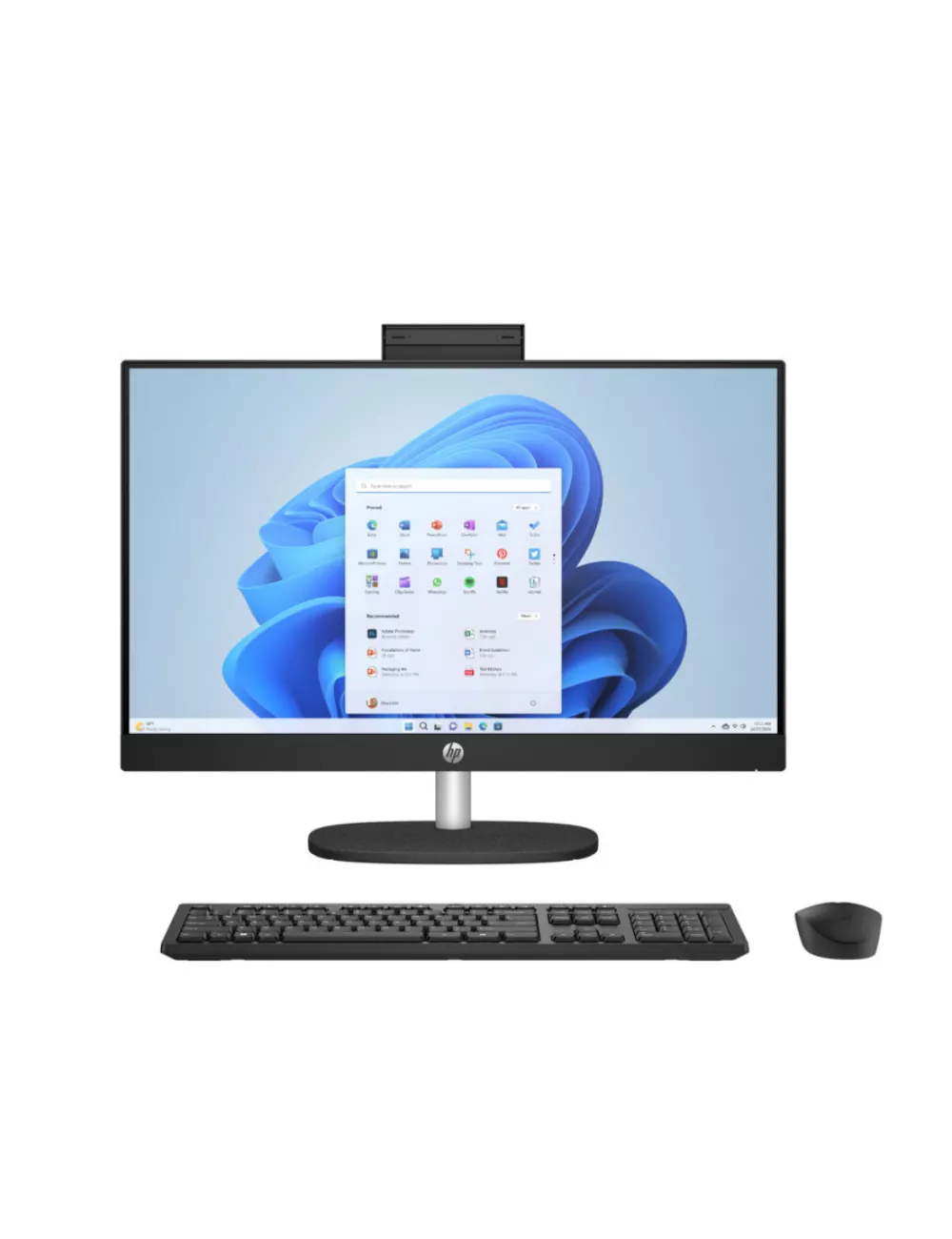 Ordinateur Tout-en-Un HP 24 i5-1335U 23,8" FHD 8 Go 512 Go SSD Windows 11 Home Écran Tactile Jet Black
