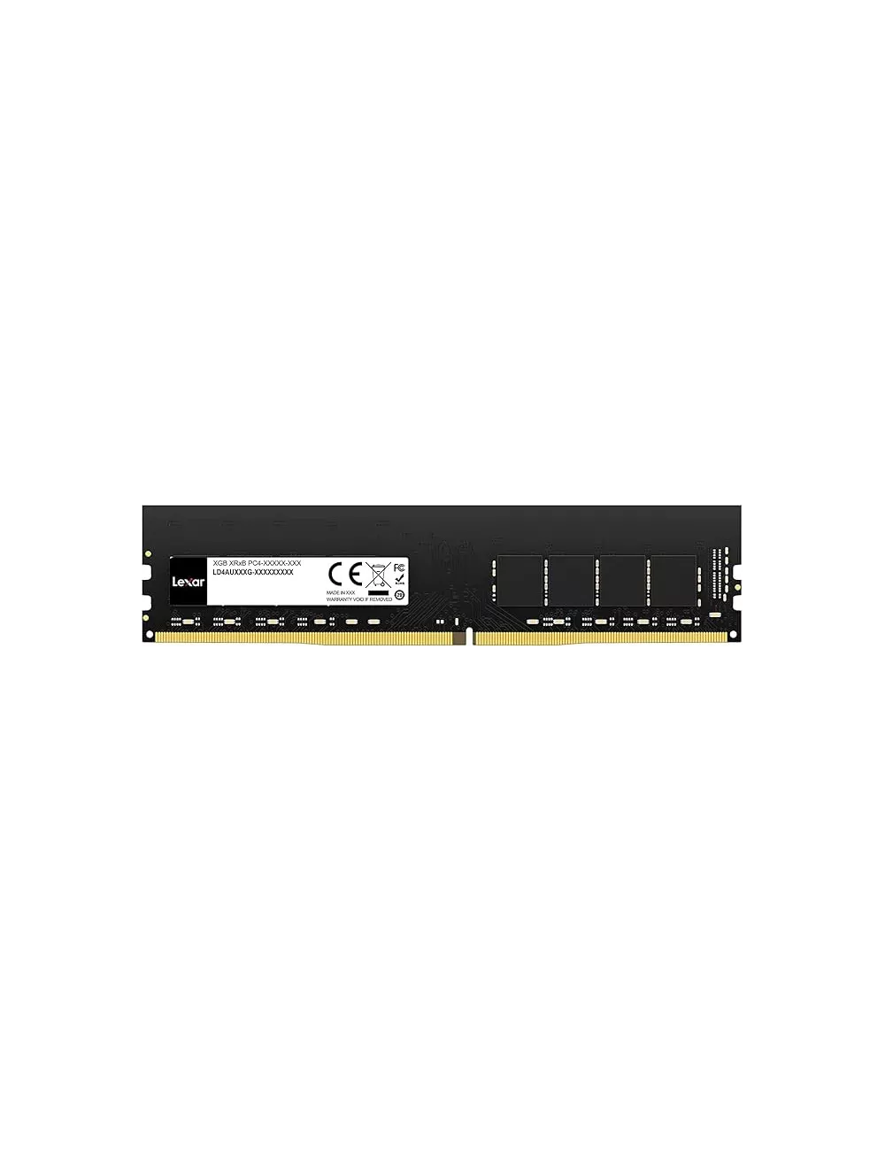 Barrette mémoire Lexar 16 Go DDR4-3200 MHz DIMM–PC de bureau