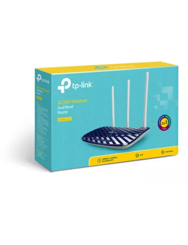 TP-Link Archer C20 AC750 Dual-Band WiFi Router – 300 Mbps