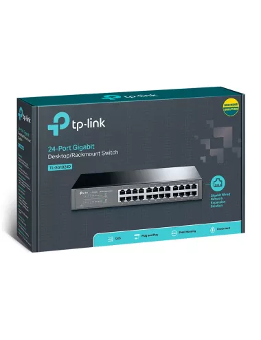 Switch de bureau TP-Link 24 ports Gigabit (TL-SG1024D)