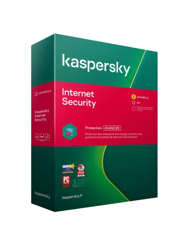 Kaspersky Internet Security 2021 3 Postes / 1 An Multi-Devices