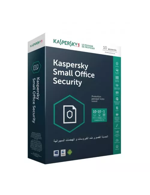 Kaspersky Small Office Security 7.0 – 2 serveurs + 20 postes