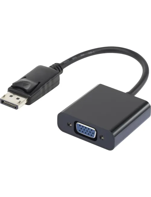 DisplayPort to VGA Adapter 25cm – Perfect for connecting a PC to a VGA screen or projector.