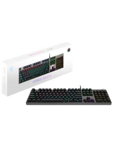 MSI FORGE GK310 RED Mechanical Backlit Gaming Keyboard