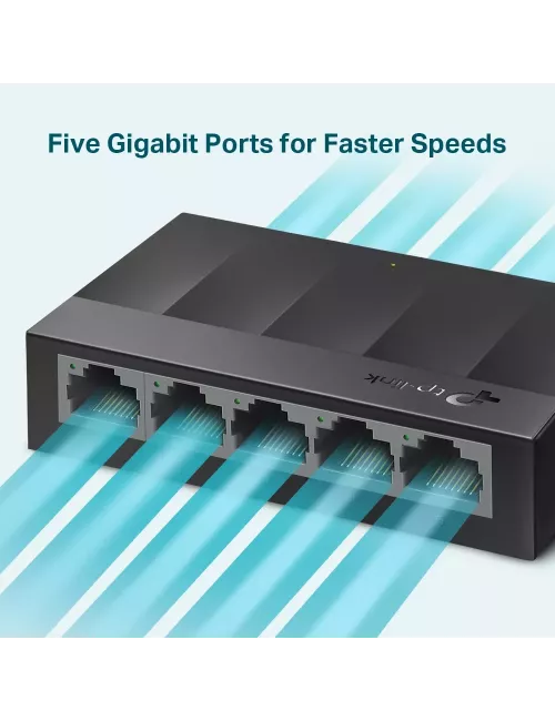 Switch Réseau 5 Ports Gigabit – Plug & Play